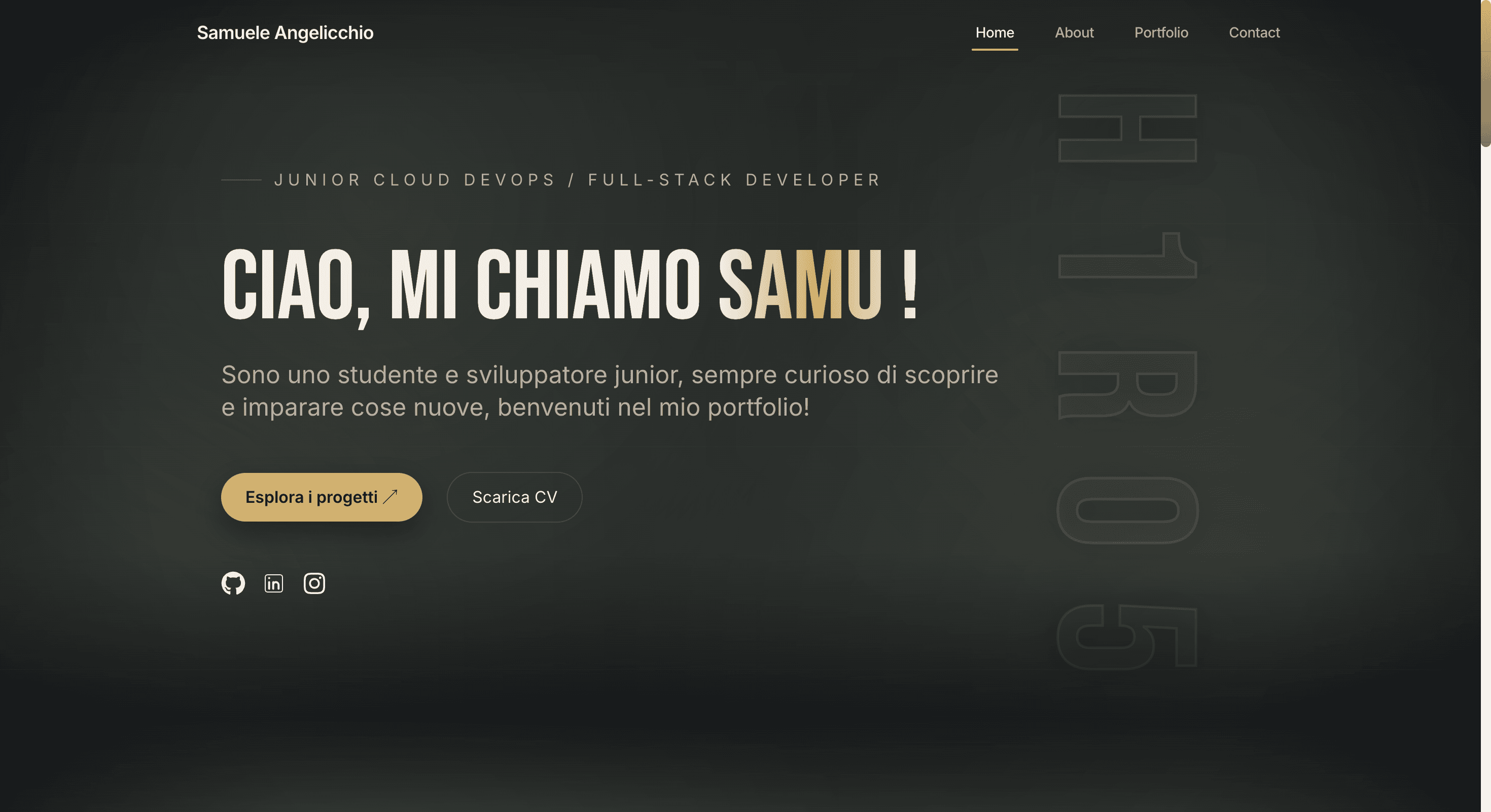 Modern Web Portfolio